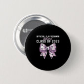 Offizielle Freshman Future CL of 2029 of School Button (Vorne & Hinten)