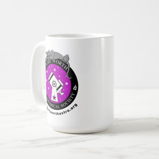 Offizielle FWAS 15oz Basic Coffee Tasse (Vorderseite Links)