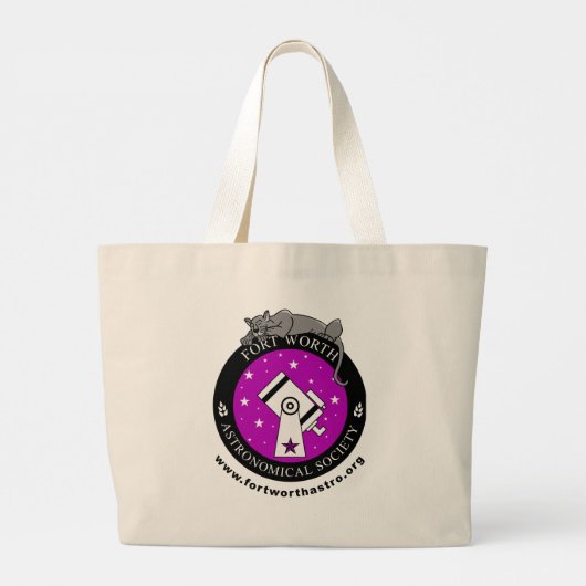 Offizielle FWAS Logo Jumbo Tote Bag Jumbo Stoffbeutel (Rückseite)