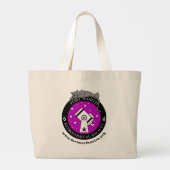 Offizielle FWAS Logo Jumbo Tote Bag Stoffbeutel (Rückseite)