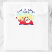 Offizielle Game of Tomes 2025 Aufkleber (Tasche)