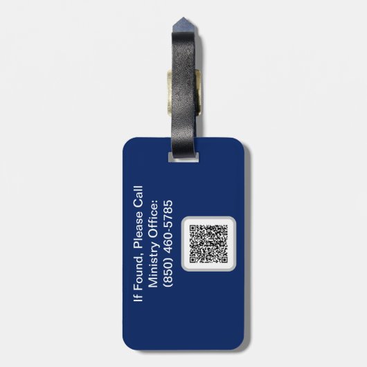 Offizielle Gepäckmarke nur für SMI-Kapellen Gepäckanhänger (Rückseite vertikal)