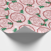 Offizielle Geschenk-Verpackung vom Nordpol 1 Geschenkpapier (Ecke)