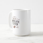 "Offizielle Geschenke mit Schokolade Kaffeetasse (Vorderseite Links)