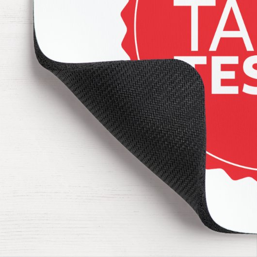 Offizielle Geschmack-Prüfvorrichtung Mousepad (Ecke)