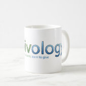 Offizielle Givology Logo-Tasse Kaffeetasse (VorderseiteRechts)