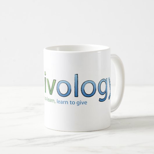 Offizielle Givology Logo-Tasse Kaffeetasse (VorderseiteRechts)