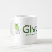 Offizielle Givology Logo-Tasse Kaffeetasse (Vorderseite Links)