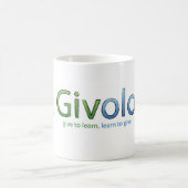 Offizielle Givology Logo-Tasse Kaffeetasse (Mittel)