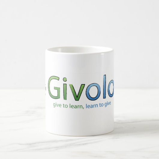 Offizielle Givology Logo-Tasse Kaffeetasse (Mittel)