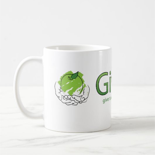 Offizielle Givology Logo-Tasse Kaffeetasse (Links)