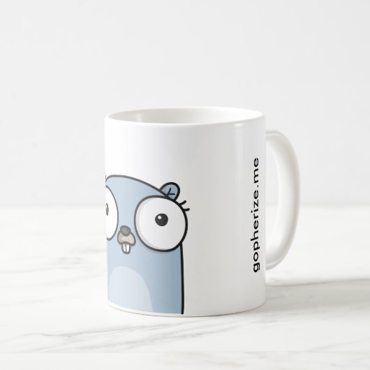 Offizielle Gopherize.me Tasse (VorderseiteRechts)