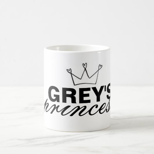 Offizielle graue Princesa Tasse (Mittel)