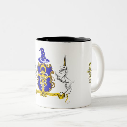 Offizielle Gray School of Wizardry Tasse (VorderseiteRechts)