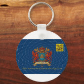  Offizielle Illuminati-Mitgliedskarte Schlüsselanhänger (Rückseite)