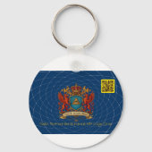  Offizielle Illuminati-Mitgliedskarte Schlüsselanhänger (Rückseite)