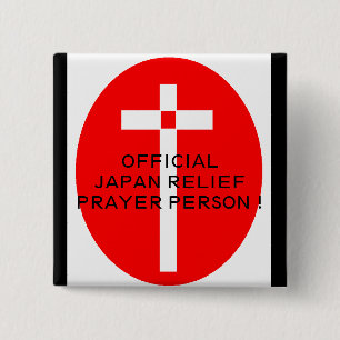 OFFIZIELLE JAPAN-HILFE-GEBETS-PERSON ! BUTTON