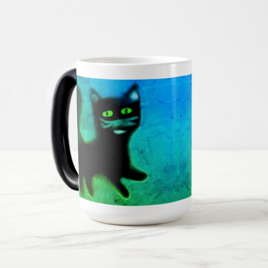 Offizielle Kaffeekatine13 Farbverändernde magische Verwandlungstasse (Vorderseite Links)