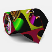 Offizielle Karneval-Krawatte Krawatte (Gerollt)