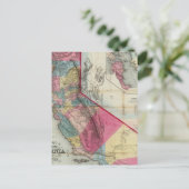 Offizielle Karte des Staat von Kalifornien (Stehend Vorderseite)