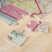 Offizielle Karte des Staat von Kalifornien Puzzle (Seite)