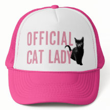 Offizielle Katzen-Dame Hat Pink