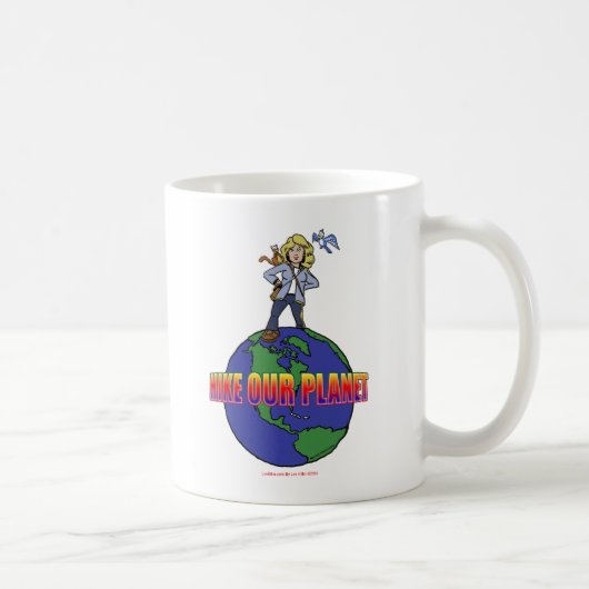 Offizielle Kinder wandern unser Planet Logo Gear Kaffeetasse (Rechts)