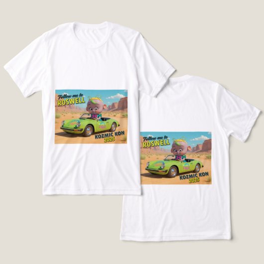 Offizielle Konventions-Schlafkleidung Tri-Blend Shirt (Design vorne & hinten)