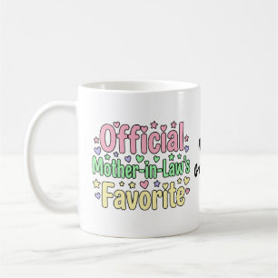 Offizielle Lieblingskunst der Schwiegermutter in P Kaffeetasse