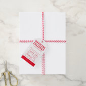 Offizielle Liefertermine - Begleitheitsmarken Geschenkanhänger (Mit Garn)