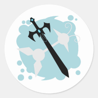 Offizielle Logo-Aufkleber Runder Aufkleber