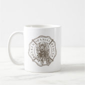 Offizielle Logo-Tasse Kaffeetasse (Links)