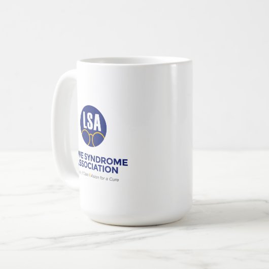 Offizielle LSA-Ware - Kaffee-Tasse Kaffeetasse (Vorderseite Links)