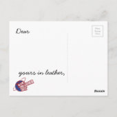 Offizielle M&MGL&BB Postkarte (Rückseite)