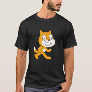 Offizielle Maskottchen-Katze T der Scratch-Program T-Shirt