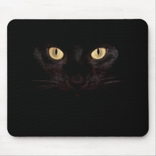 offizielle Mausunterlage der schwarzen Katze Mousepad