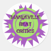 Offizielle MBC-Aufkleber Runder Aufkleber (Vorderseite)