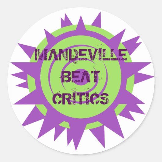 Offizielle MBC-Aufkleber Runder Aufkleber (Vorderseite)