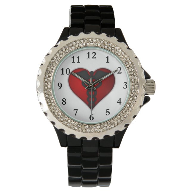 Offizielle MDF-Logo-Uhr Armbanduhr (Vorderseite)