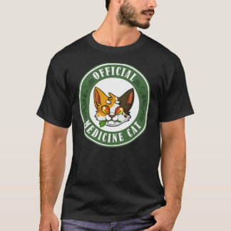 Offizielle Medizin Katze - Krieger Abzeichen Aufkl T-Shirt