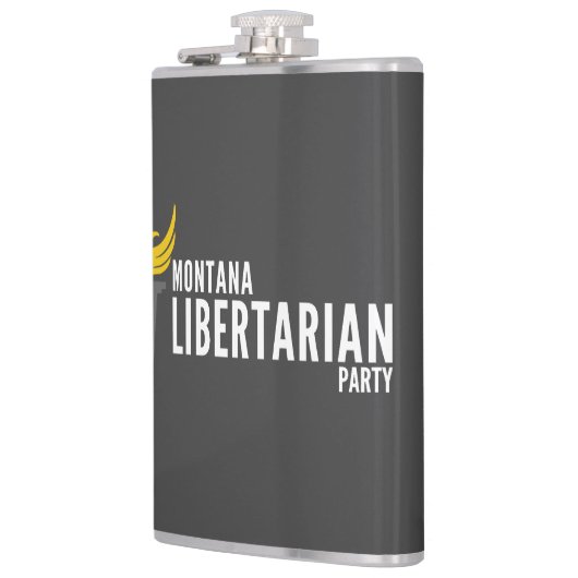 Offizielle MTLP-Flasche Flachmann (Links)