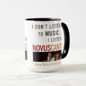 Offizielle Novus Cantus Tasse (große 15oz!) (VorderseiteRechts)