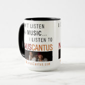 Offizielle Novus Cantus Tasse (große 15oz!) (Vorderseite Links)