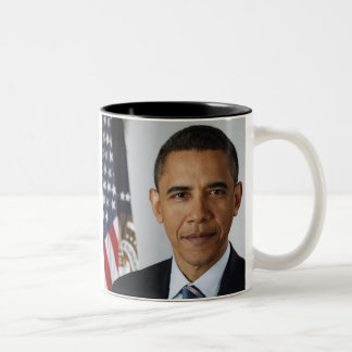 Offizielle Obama-Einweihungs-Andenken Zweifarbige Tasse