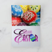 Offizielle Ostern-Kuh Feiertagskarte (Innenseite)