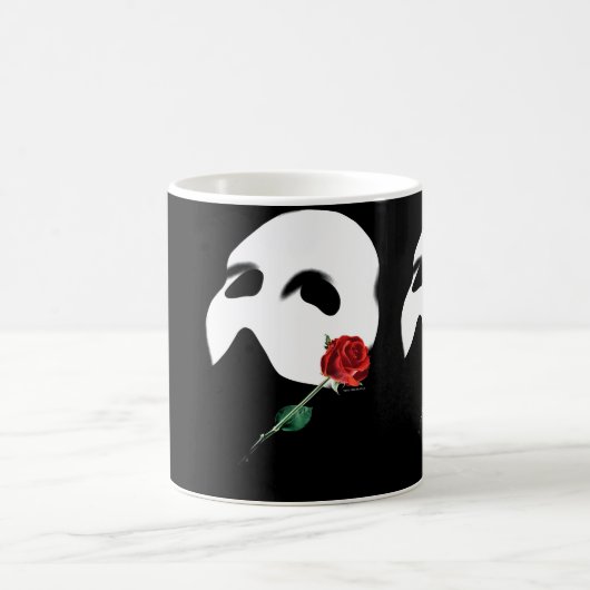 Offizielle "Phantom-Rose der Oper" Kaffeetasse (Mittel)