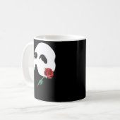 Offizielle "Phantom-Rose der Oper" Kaffeetasse (Vorderseite Links)