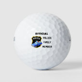 Offizielle Polizeifamilie Golfball (Vorderseite)