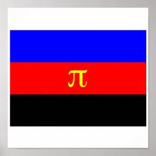 OFFIZIELLE POLYAMORE-FLAGGE POSTER