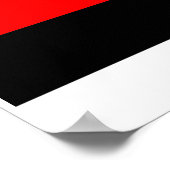 OFFIZIELLE POLYAMORIE-PRIDE-FLAGGE POSTER (Ecke)